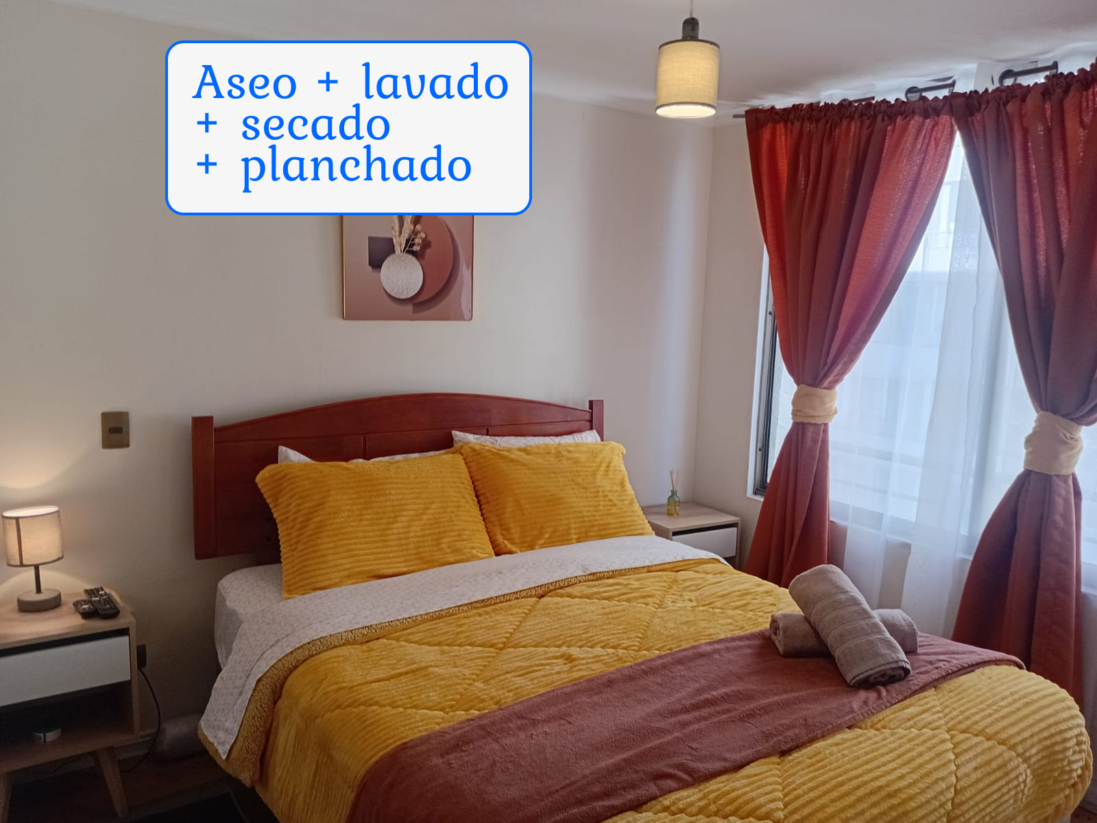 Airbnb o Alojamientos Turísticos: Aseo, Lavado, Secado y Planchado