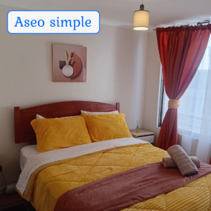 Airbnb o Alojamientos Turísticos: Aseo simple